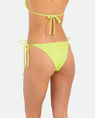 Women's Pucker Up Tie Side Teeny Bikini Bottom