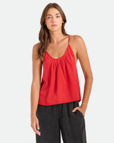 Women's Pleat Heart Cami