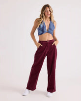 Women's Relaxed Pull On Cord Pants