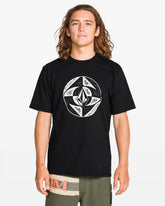 Men's Circle Stone Split Short Sleeve Tee