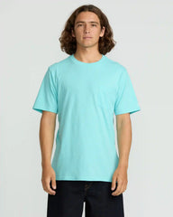 Men's Solid Short Sleeve Tee Pocket Tee