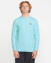 Men's Oval Track Loose Long Sleeve Surf Tee