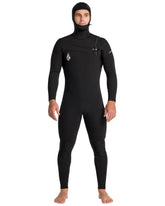 Men's 4/3MM Hooded Chest Zip Full Wetsuit