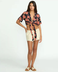 Women's Deep Tropix Short Sleeve Shirt