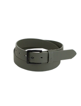 Men's Flat Bar Pu Belt