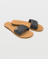 Women's Simple Braided Slides
