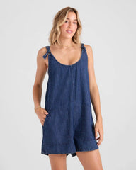 Women's Lived In Shorts Romper