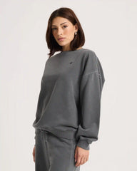 Women's Stone Soft Crew