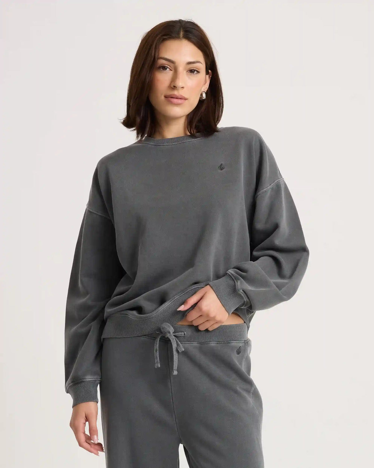 Women's Stone Soft Crew