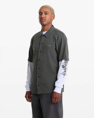 Men's Chavo Button Down Short Sleeve Tee