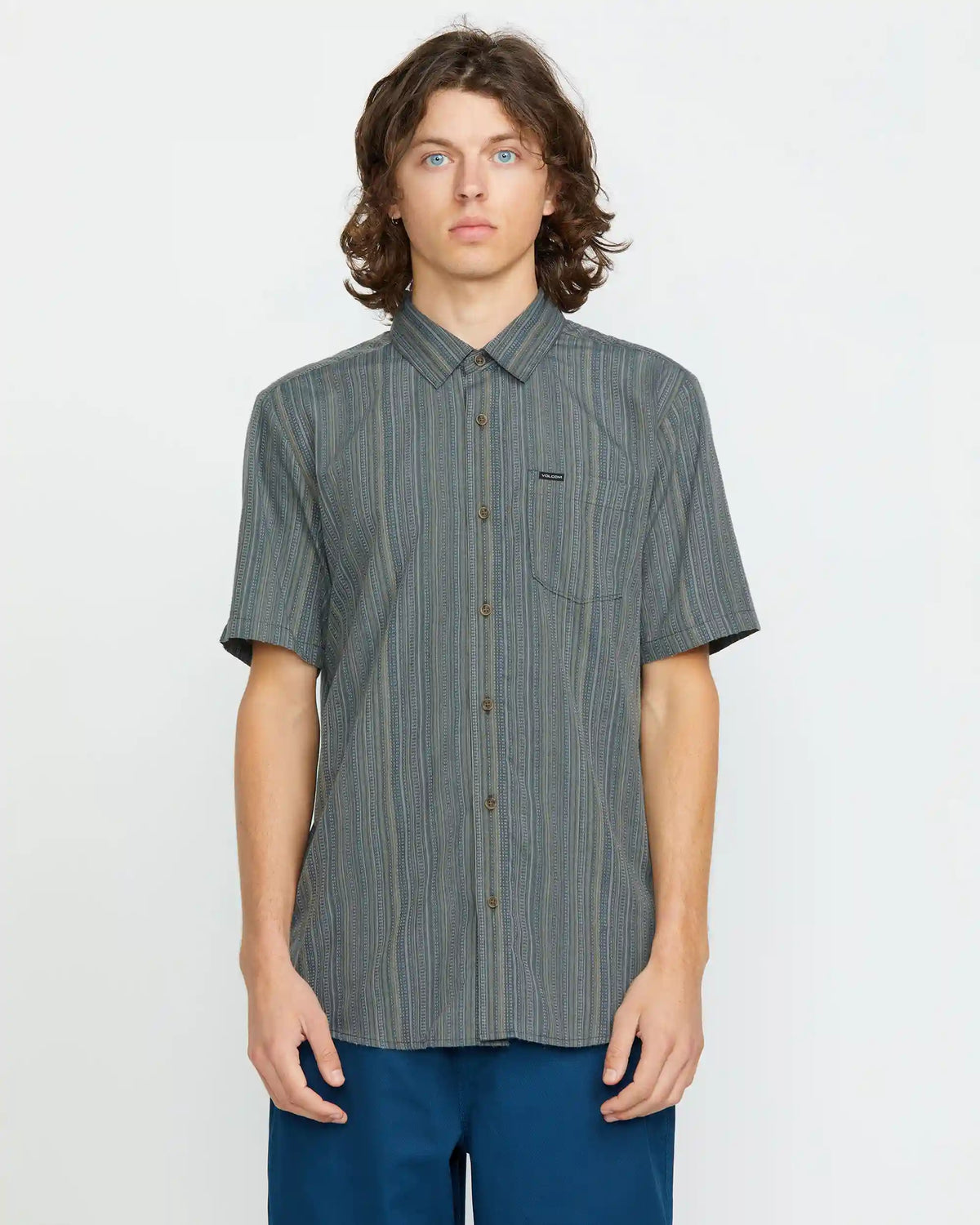 Men's Jahstripe Short Sleeve Shirt