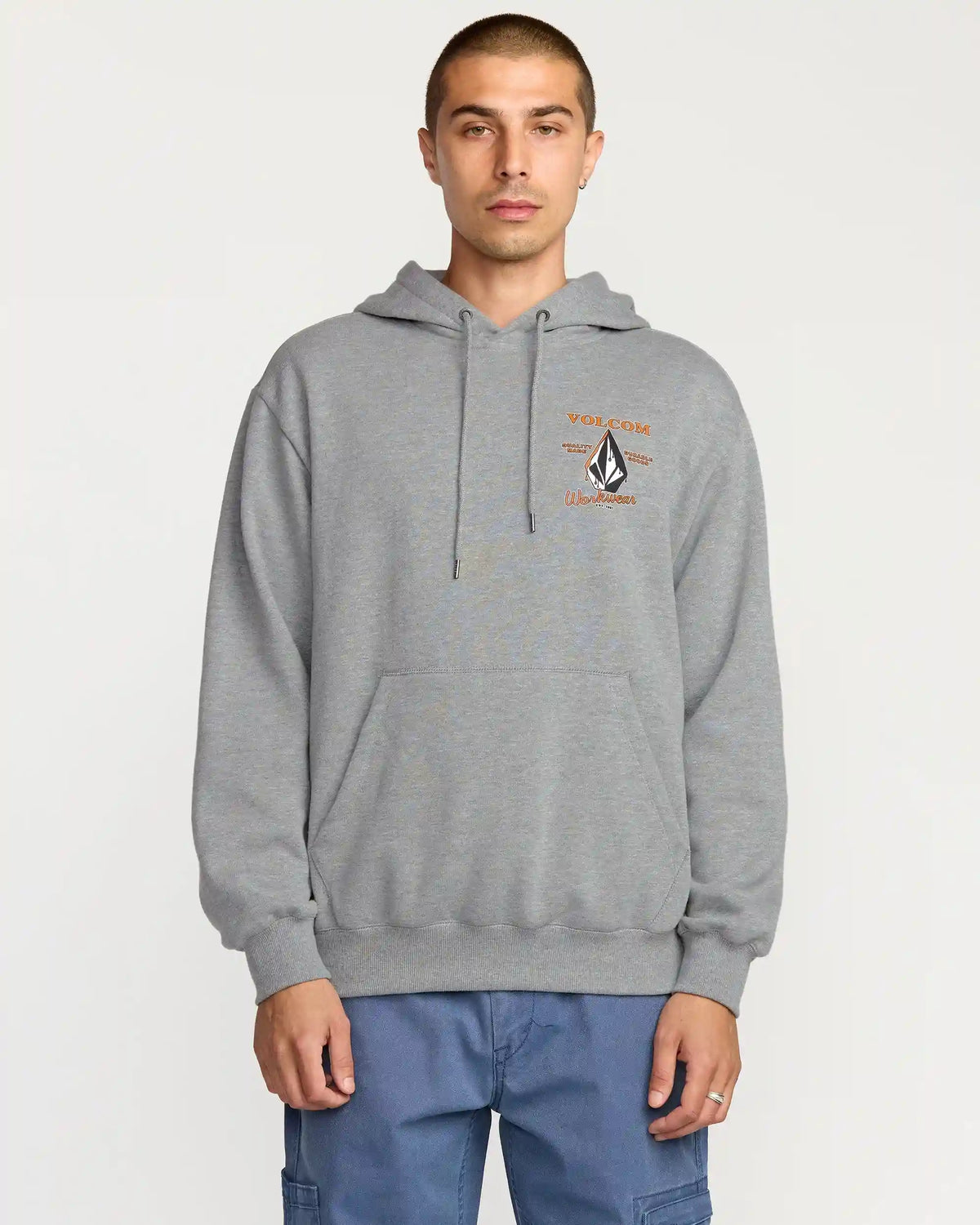 Men's Workwear Pullover Hoodie
