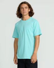 Men's Solid Short Sleeve Tee Pocket Tee