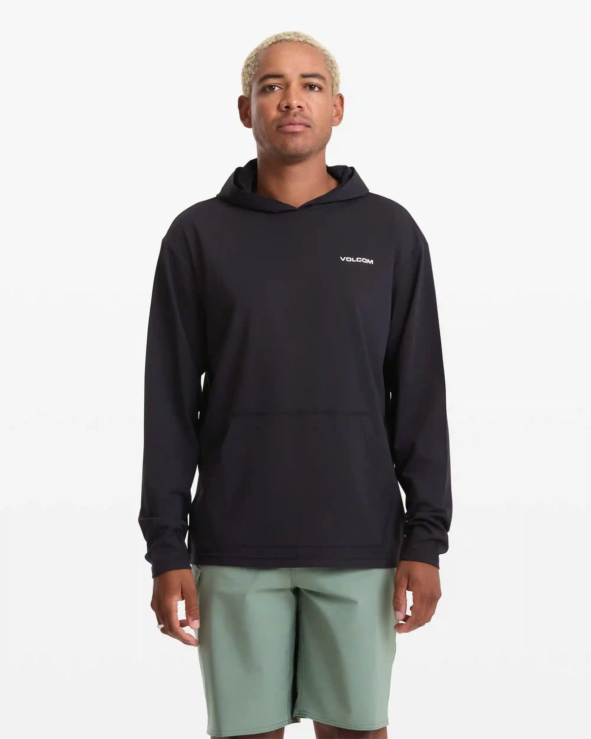 Men's Pullover Hood Long Sleeve
