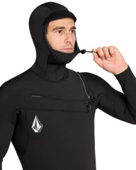 Men's 4/3MM Hooded Chest Zip Full Wetsuit