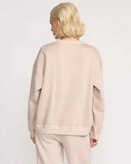 Women's Stone Soft Crew