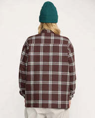 Women's Ins Riding Flannel Jacket