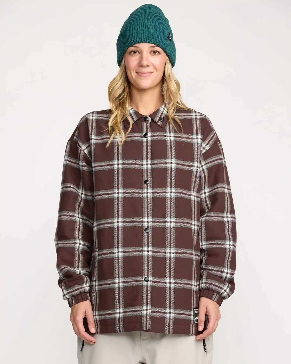 Women's Ins Riding Flannel Jacket