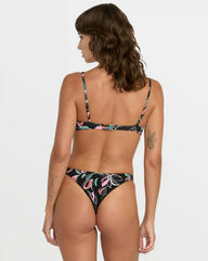 Women's Dream In Bloom Twist V Neck Bikini Top